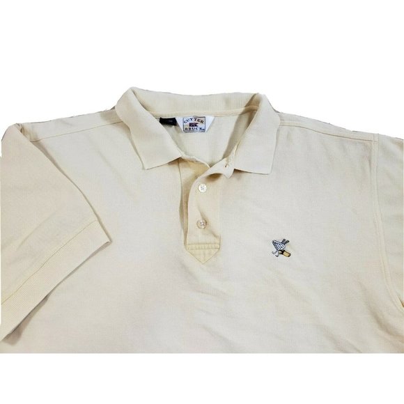 Cutter & Buck Other - Winged Foot Golf Club Member Logo Polo Shirt XL Yellow Pique Cotton Invitational